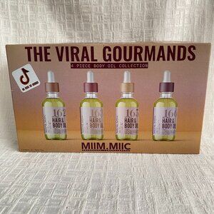MIIM.MIIC Viral Gourmands Hair & Body Oil Discovery Set